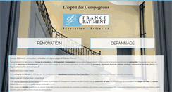 Desktop Screenshot of francebatiment.com